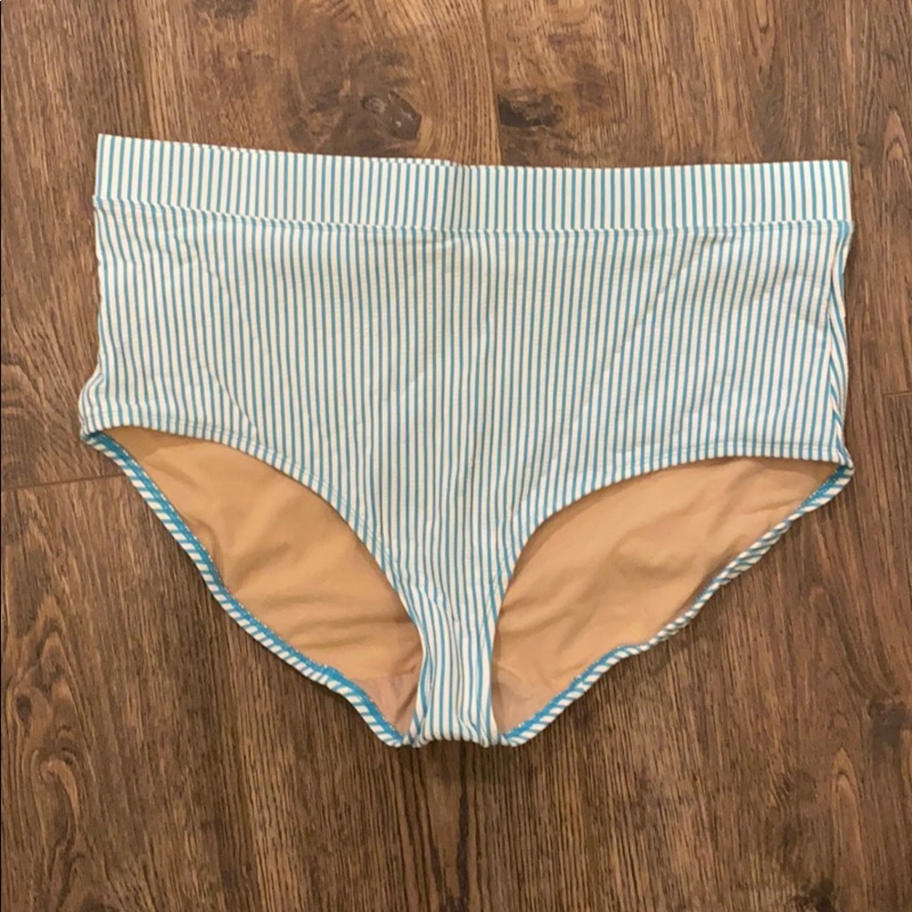 High waist swim brief